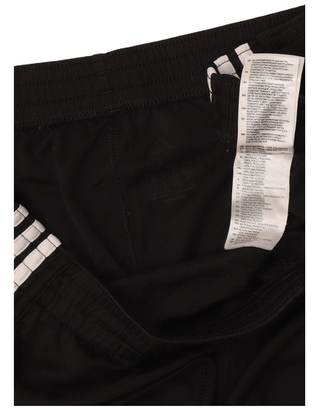 ADIDAS Short de sport Climalite pour femme UK 18 XL Noir Polyester