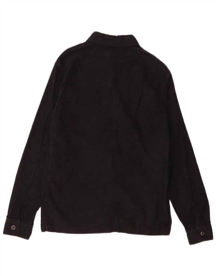 All Saints Chemise Homme Petit Noir Coton