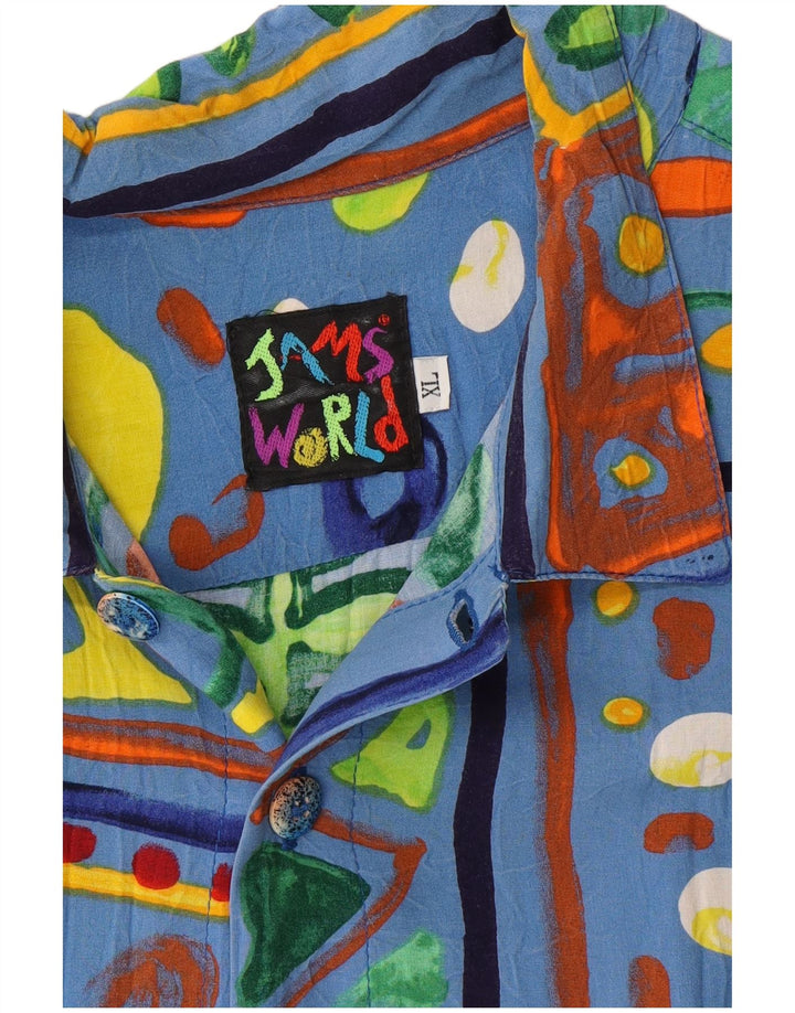 JAMS WORLD Chemise à Manches Courtes Homme XL Multicolore Floral