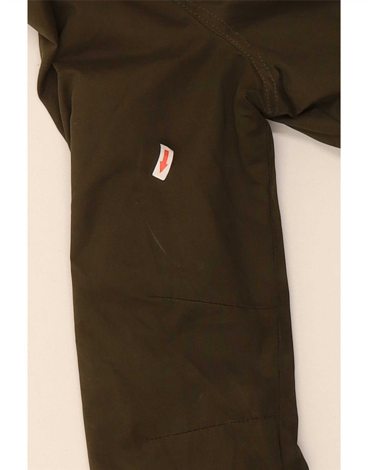 Superdry Veste Parka À Capuche Femme UK 14 Large Vert Polyester