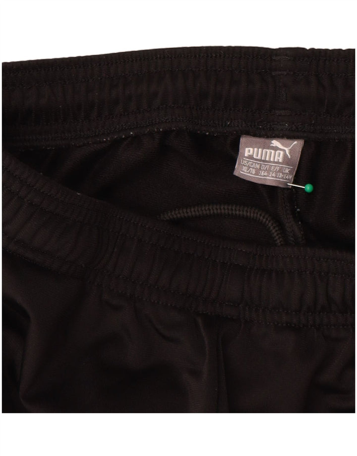Puma Pantalon de Survêtement Garçon 13-14 ans Noir Polyester