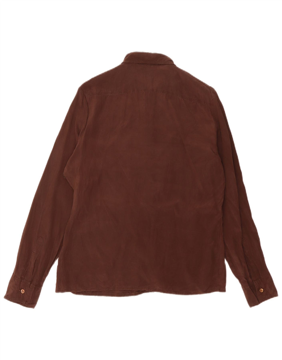 Franck Olivier Chemise Femme IT 44 Soie Marron Moyen