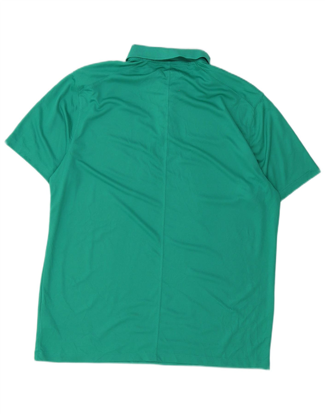 NIKE Polo Dri Fit pour hommes en polyester vert moyen