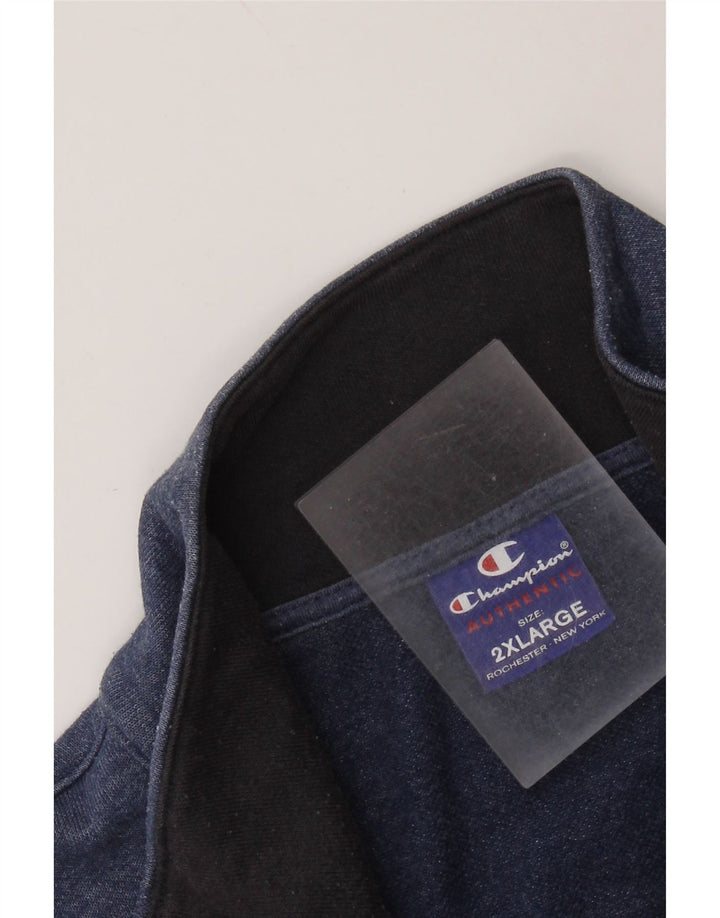 CHAMPION Veste de Survêtement Homme 2XL Bleu Marine