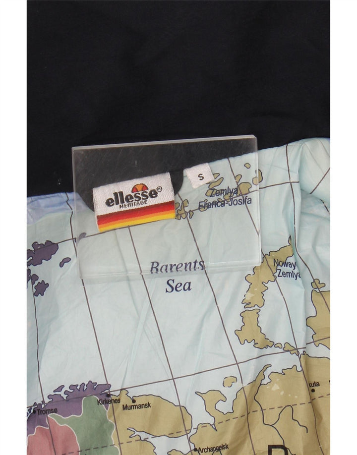 Ellesse Veste Bomber Homme UK 36 Petit Bleu Marine