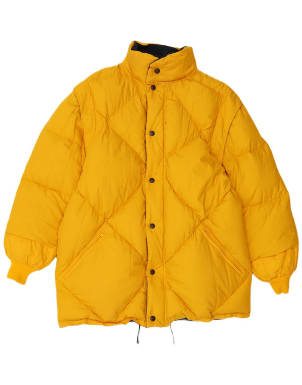 DOLOMITE Veste matelassée réversible pour homme UK 42 XL Jaune Coton