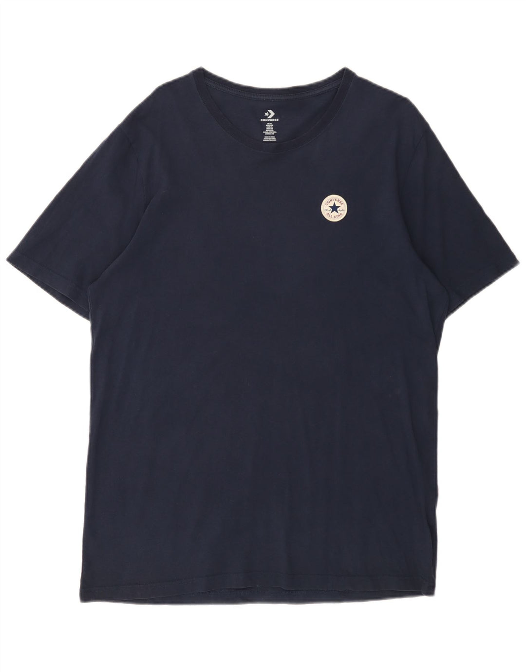 CONVERSE T-Shirt Homme Top XL Bleu Marine Coton