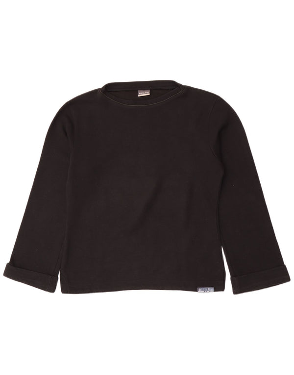 Belfe Haut à manches longues pour femme UK 42 Medium Noir Polyester