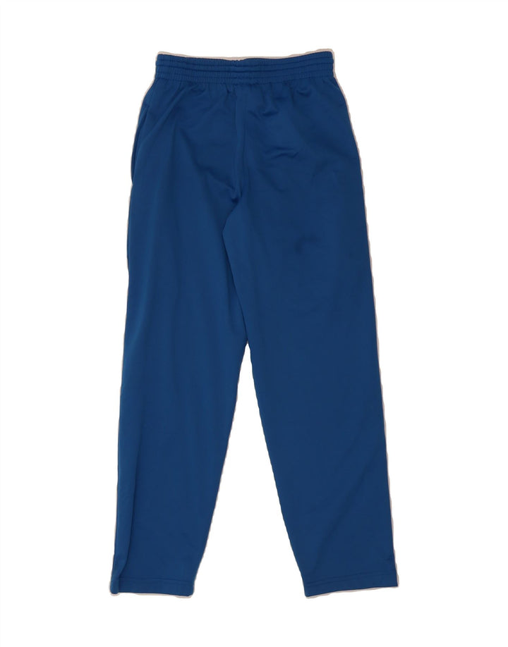 ASICS Boys Tracksuit Trousers 9-10 Years  Blue Polyester Vintage Asics and Second-Hand Asics from Messina Hembry 