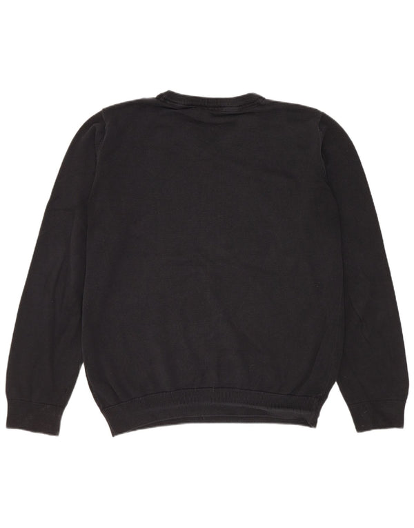 Marks & Spencer Pull col V garçon 14-15 ans Noir Coton