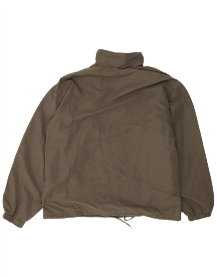 Reebok Veste de Survêtement Homme Vert Moyen Colourblock Polyester