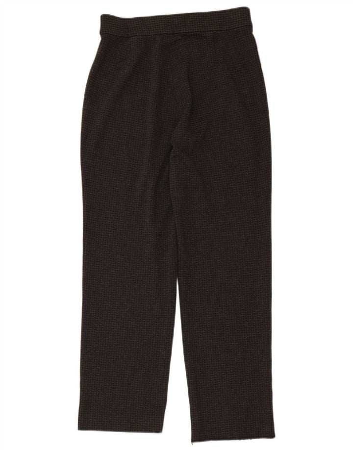 Marks & Spencer Pantalon femme UK 10 Small W26 L26 Gris pied-de-poule