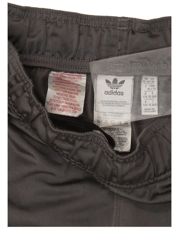 Adidas Pantalon de Survêtement Garçon Joggers 15-16 ans Gris Polyester