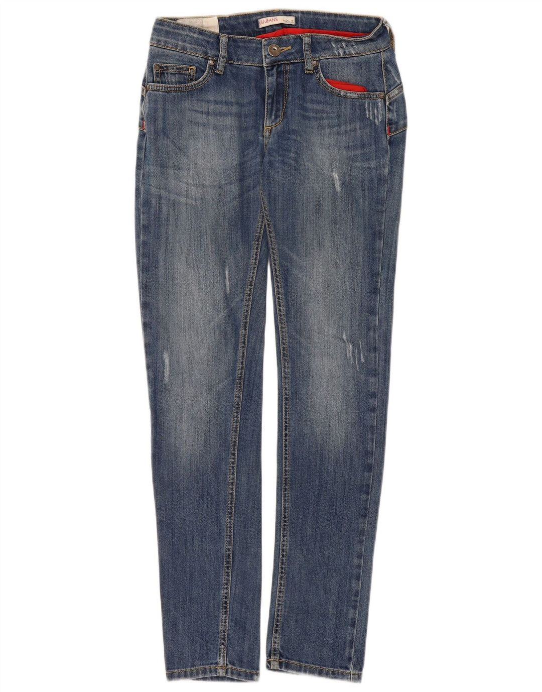 Liu Jo Jean Slim effet vieilli W29 L31 en coton bleu pour femme
