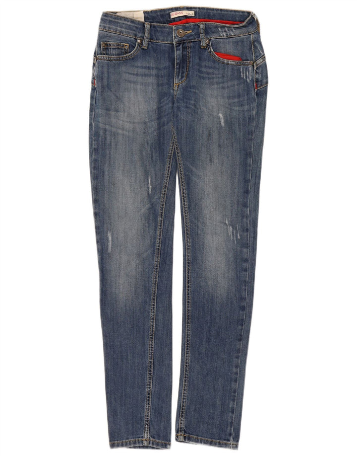 Liu Jo Jean Slim effet vieilli W29 L31 en coton bleu pour femme