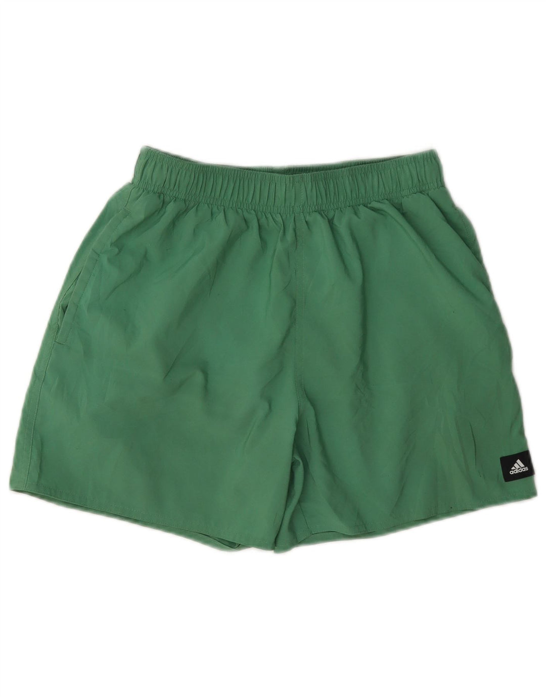 Adidas Short de sport pour homme Petit vert Polyester