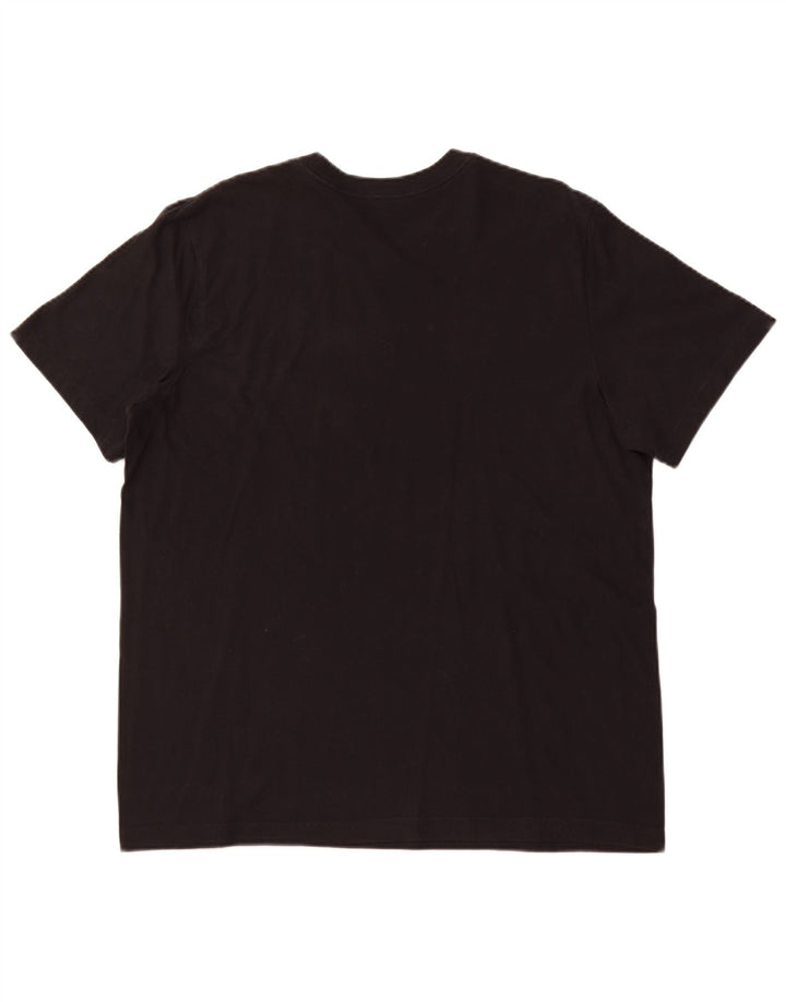 NIKE T-shirt graphique pour hommes, grand, noir