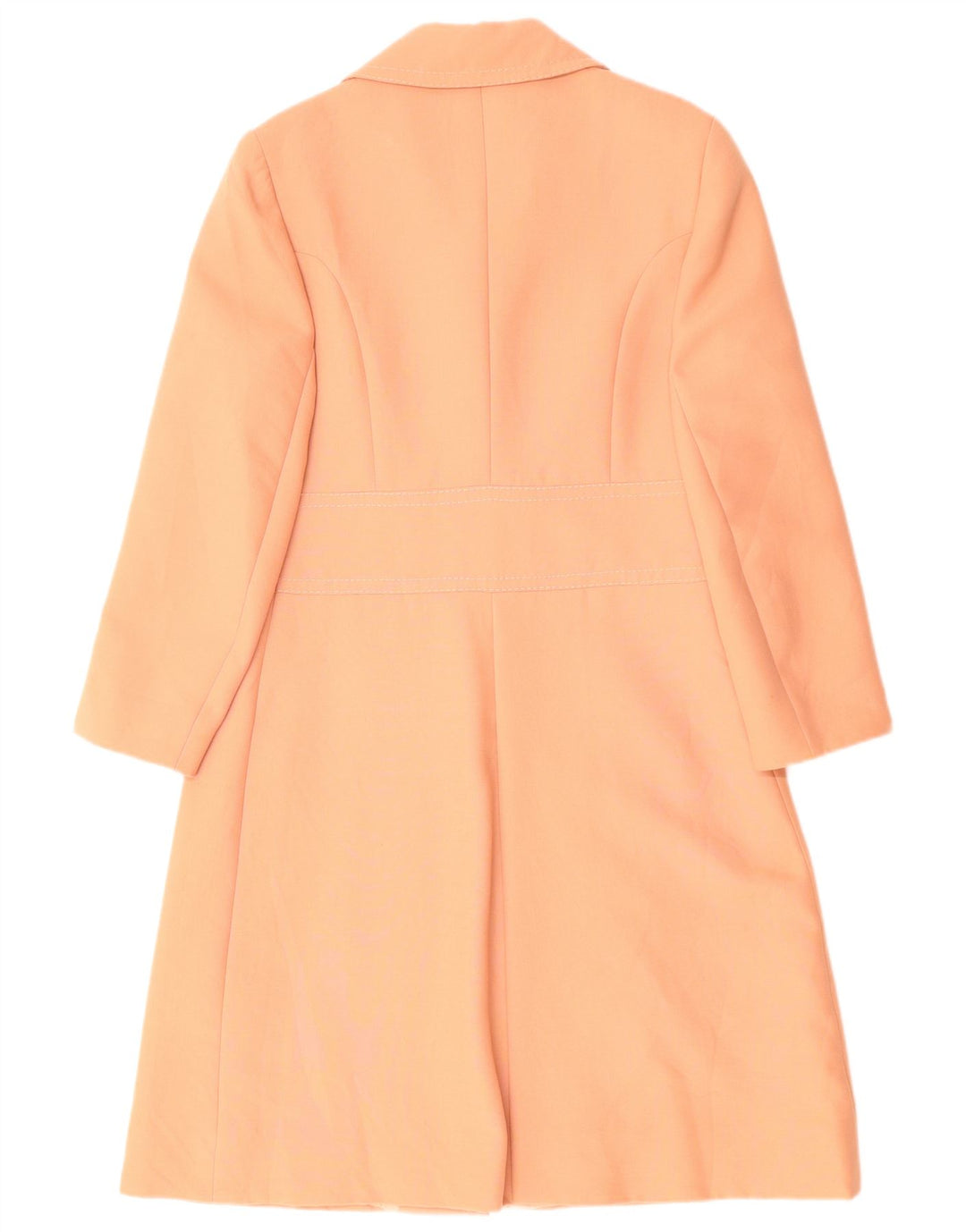 vintage Femme Trench Coat UK 14 Orange Moyen