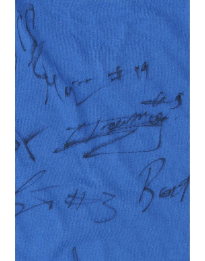 Nike T-Shirt Homme Grand Bleu Coton