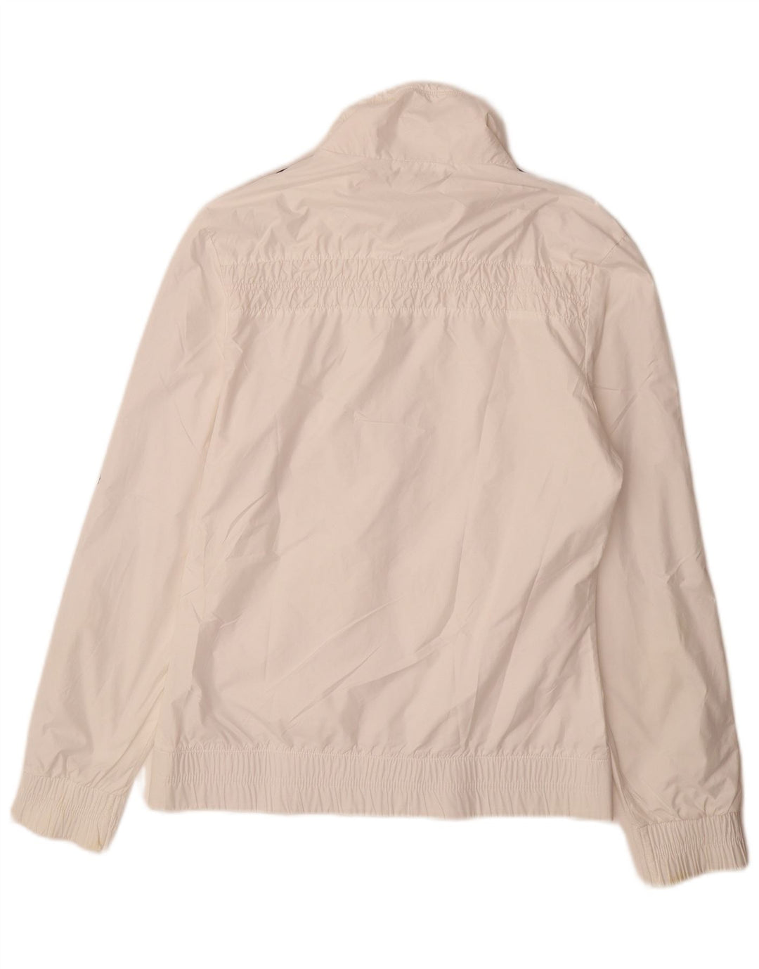 Adidas Veste de survêtement pour femme UK 10 Petit Blanc Polyester