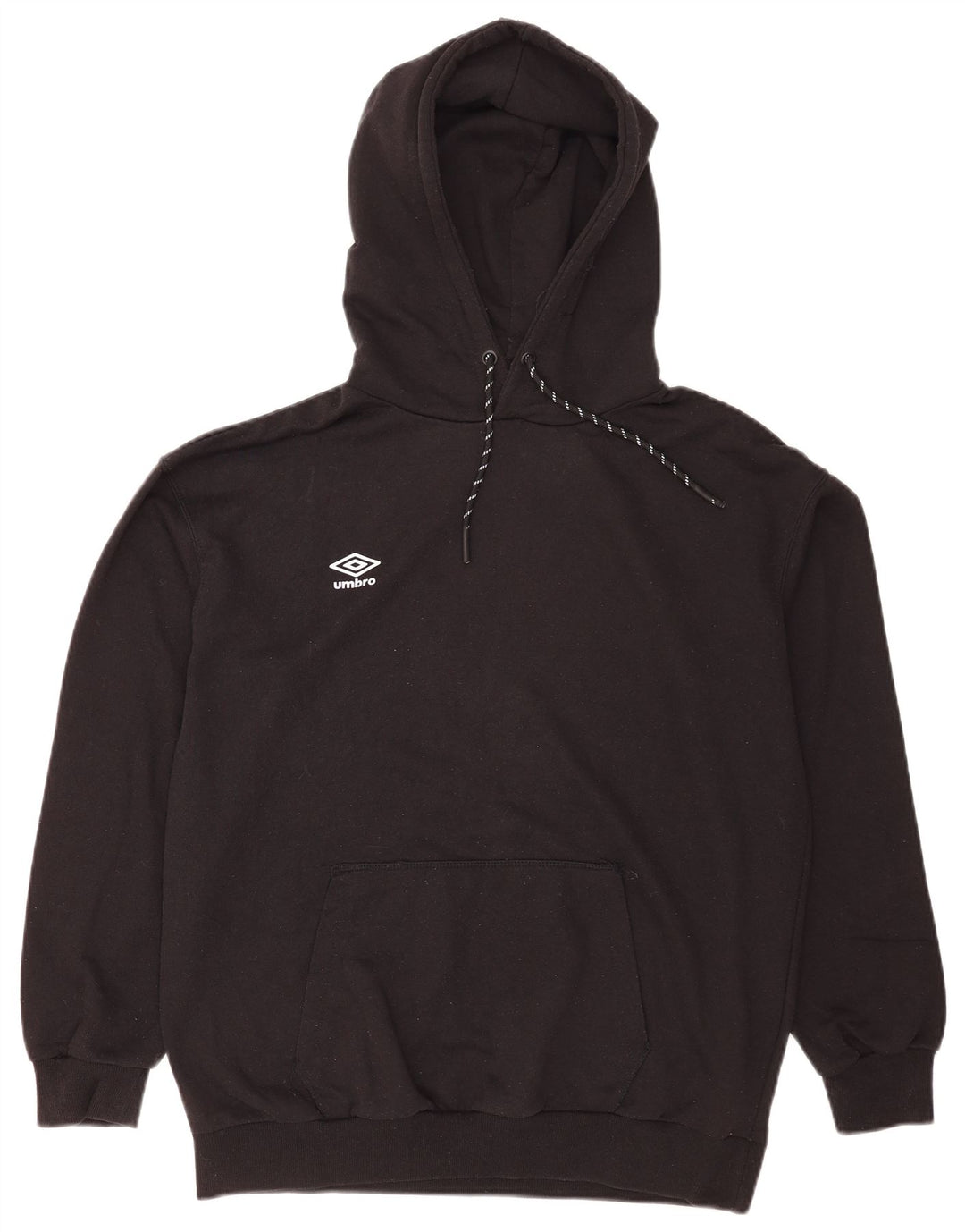 Umbro Pull à Capuche Homme Noir Moyen Coton
