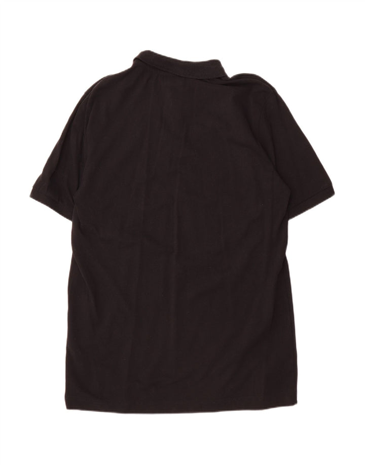 KAPPA Mens Polo Shirt XL Black Cotton