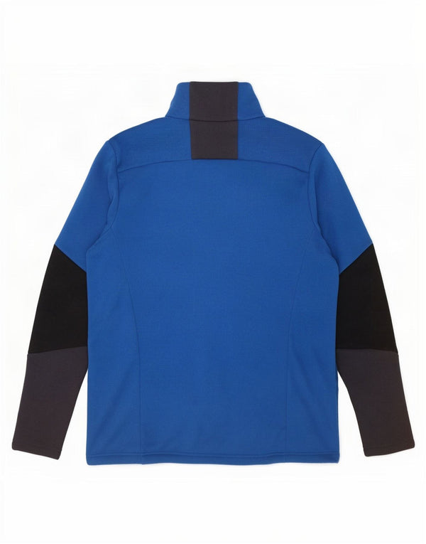 Helly Hansen Veste de survêtement pour homme Large Bleu Colorblock Polyester