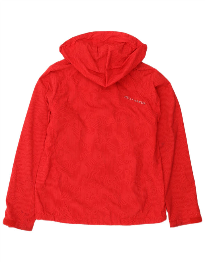 Helly Hansen Veste de pluie à capuche pour homme UK 36 Small Rouge Polyamide