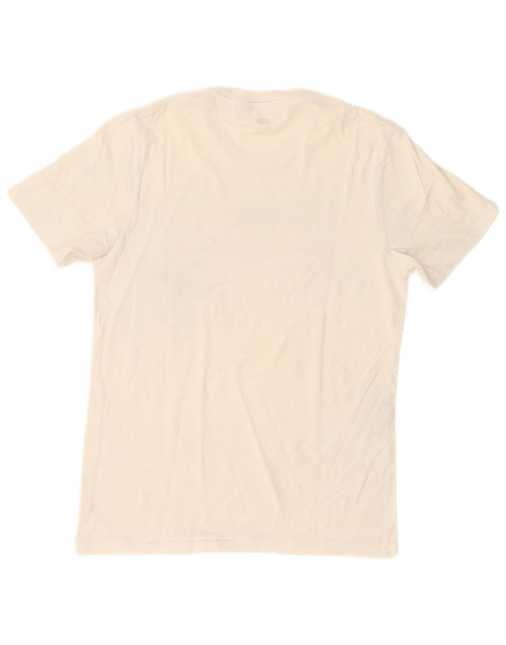 Levi's Tee-Shirt Graphic Homme Petit Blanc