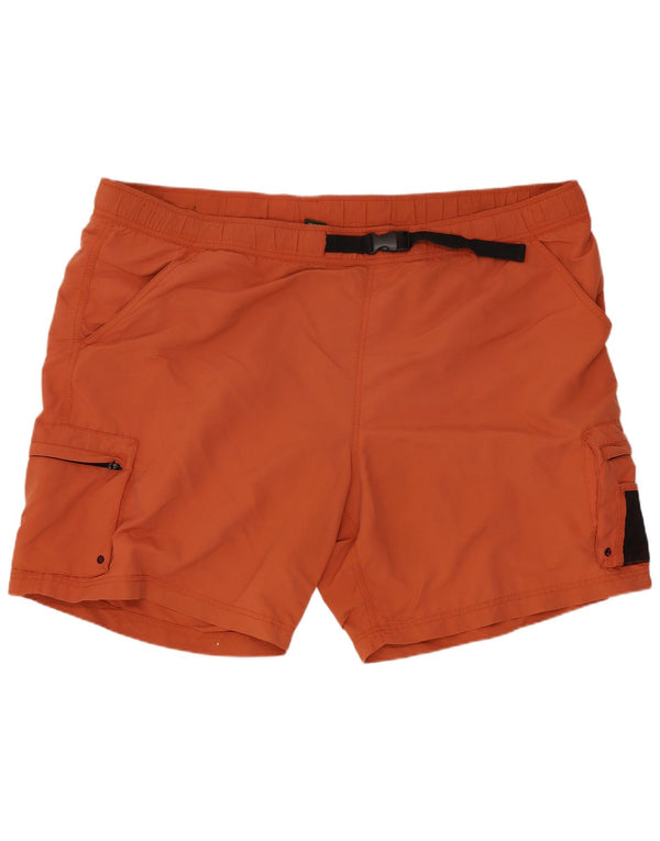 Eddie Bauer Short de sport pour homme XL en nylon orange