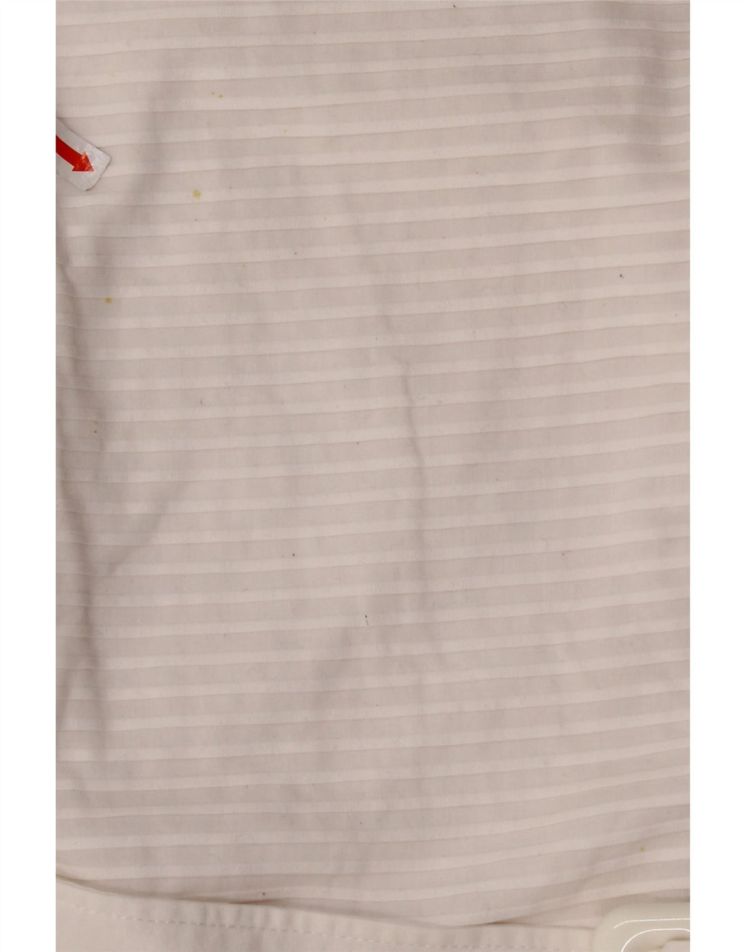 NARACAMICIE Chemisier sans manches pour femme UK 8 Petit coton à fines rayures blanches