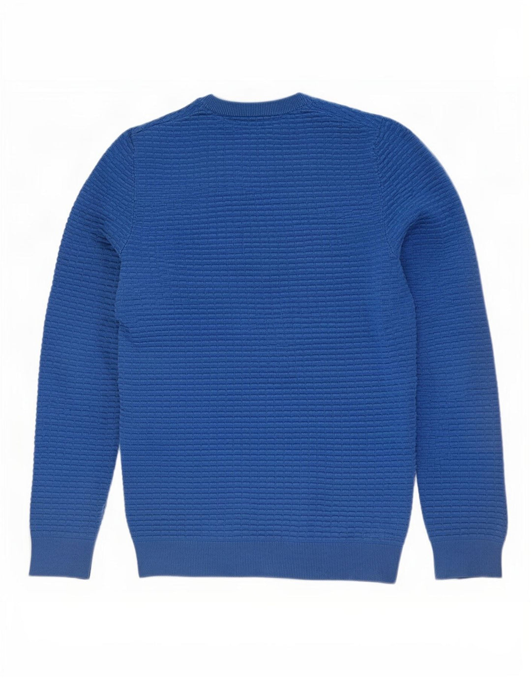 Zara Pull à col rond pour homme Petit Bleu