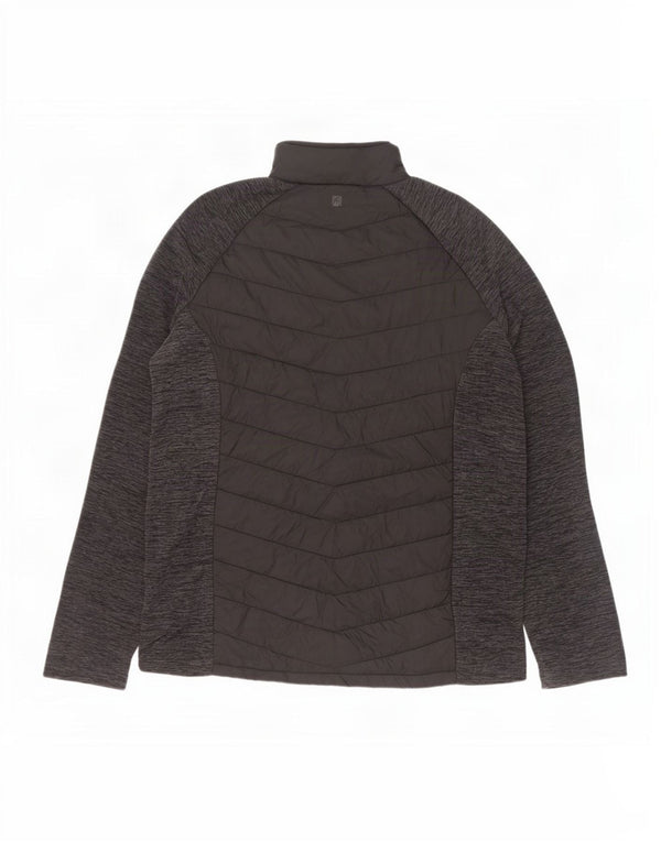 Mountain Warehouse Veste rembourrée pour femme UK 16 Large Noir Moucheté Polyamide