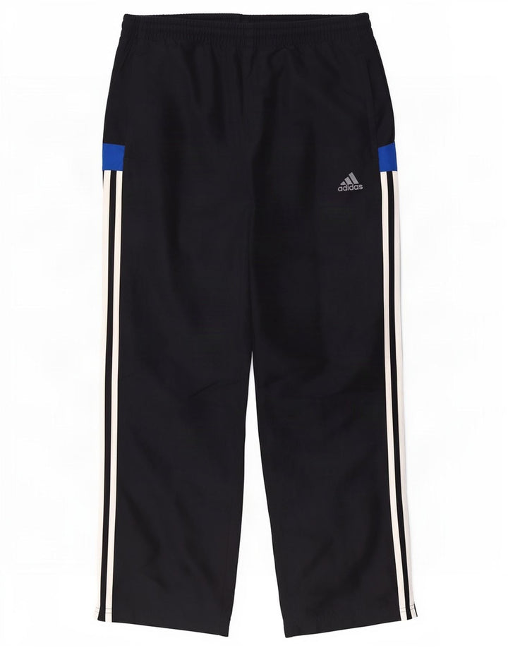 Adidas Pantalon de survêtement pour homme Small Bleu marine Colorblock Polyester