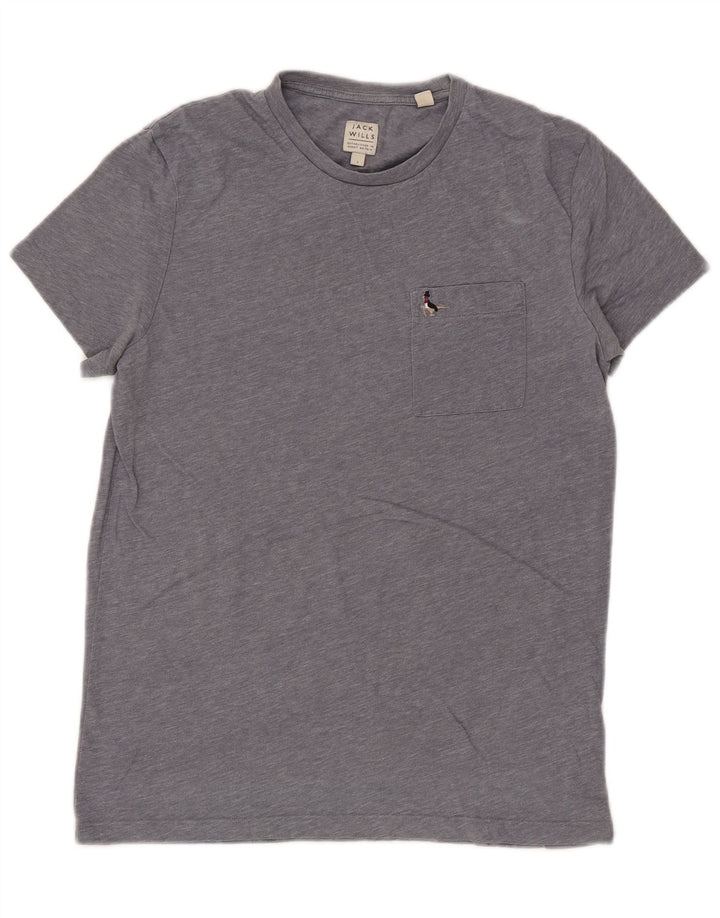 Jack Wills T-Shirt Homme Petit Gris Moucheté Coton
