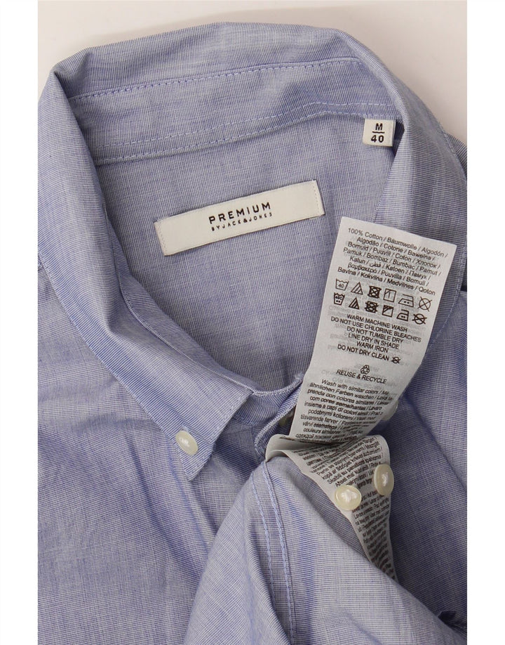Jack & Jones Chemise Homme Taille 40 Coton Bleu Moyen