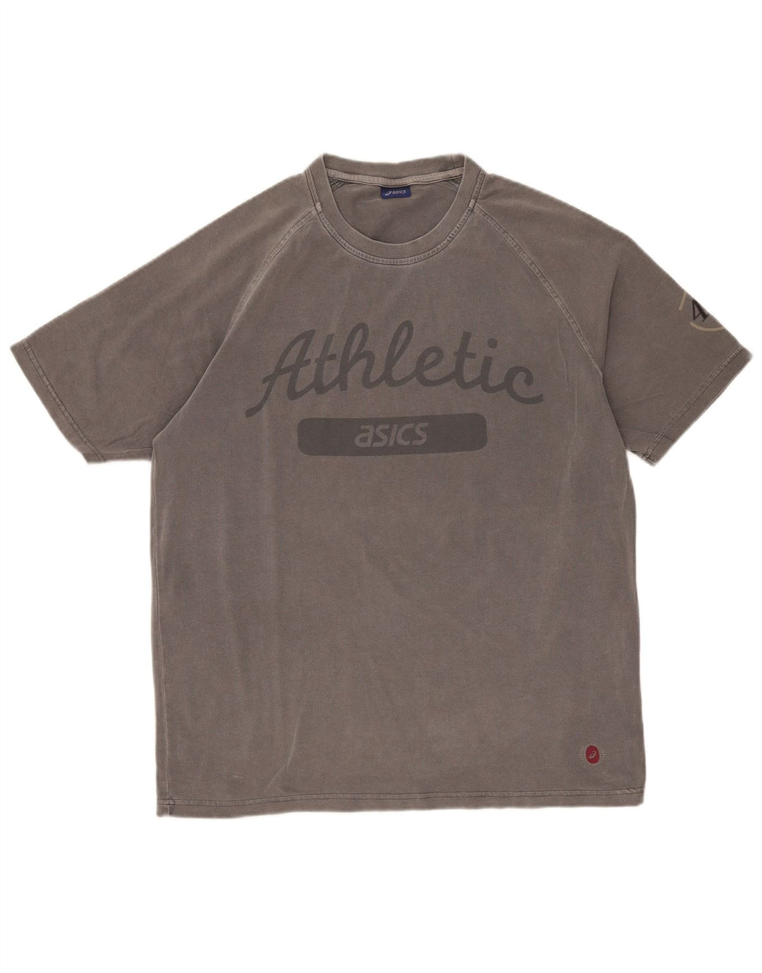 Asics T-Shirt Graphique Homme XL Gris