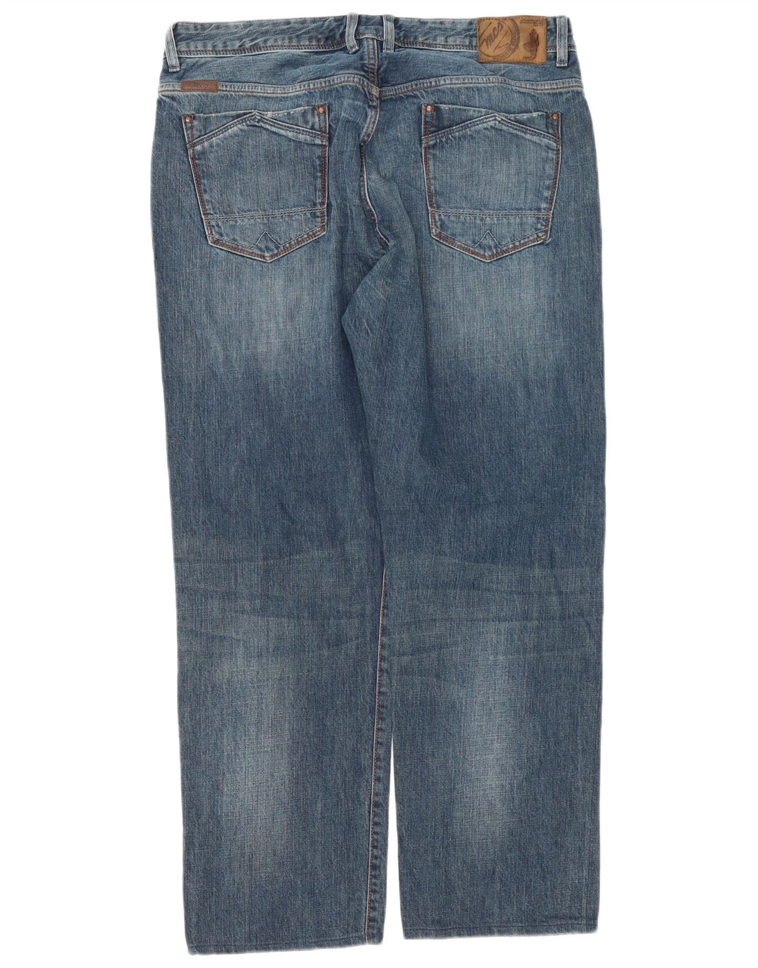 Marlboro Classics Jean droit homme W38 L29 bleu coton