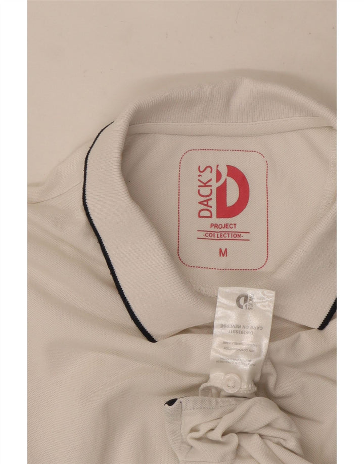 Dack's Polo Femme UK 12 Coton Blanc Moyen