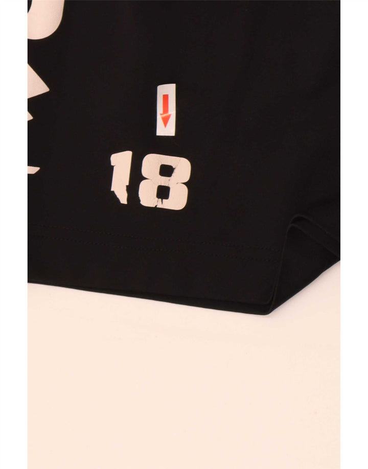 Lotto Short de Sport Homme Noir Moyen Colourblock