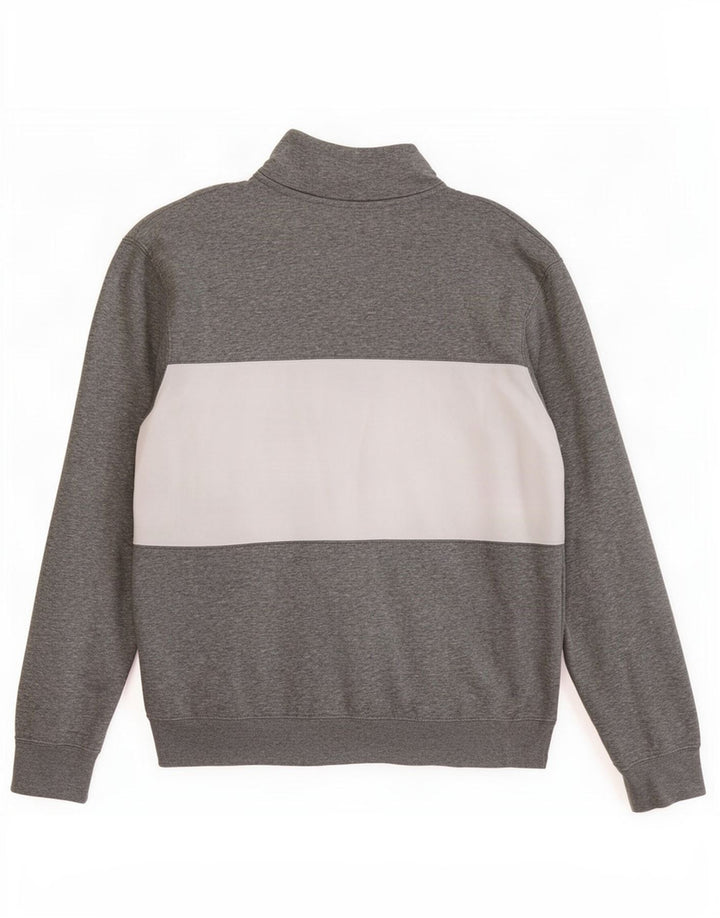 Nike Veste de survêtement pour homme Gris moyen en coton color block