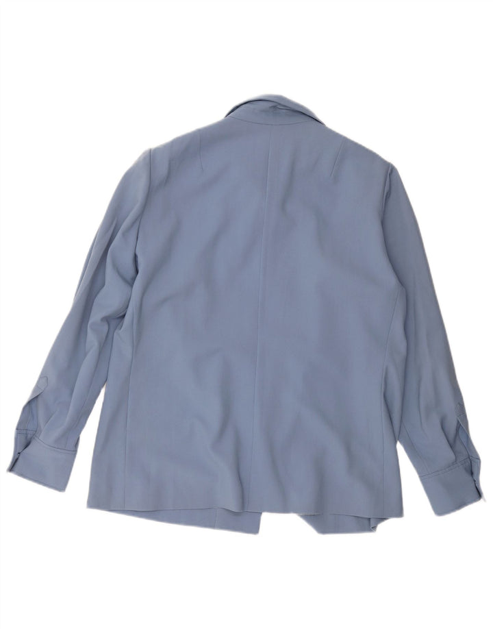 VINTAGE Chemise Femme UK 18 XL Bleu