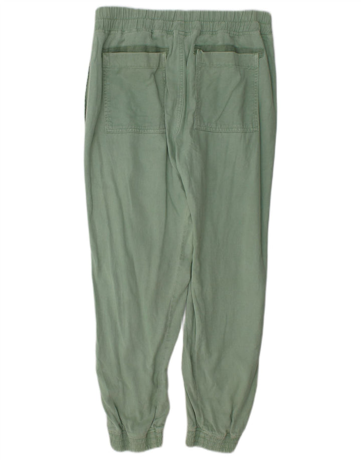 Zara Pantalon de jogging femme Medium W28 L27 Vert Lyocell