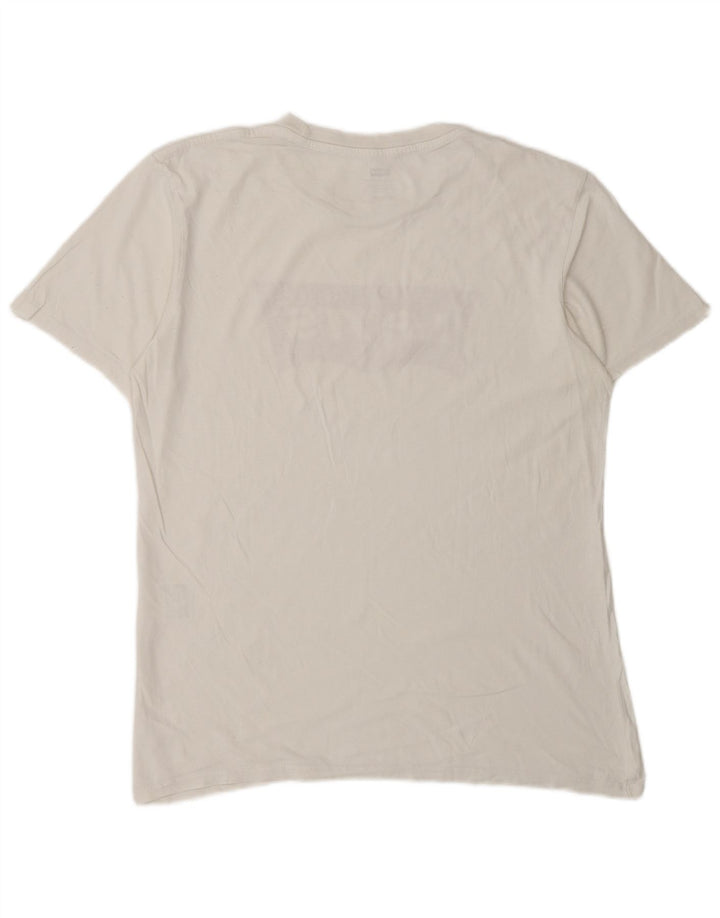 LEVI'S Tee-Shirt Graphique Homme Blanc Moyen