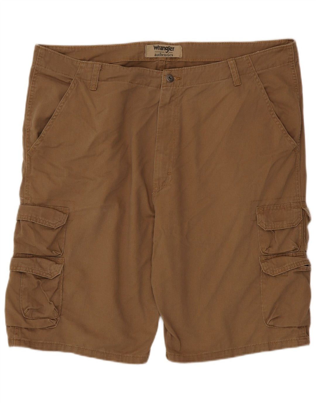 Wrangler Short cargo pour homme W42 2XL Marron Coton