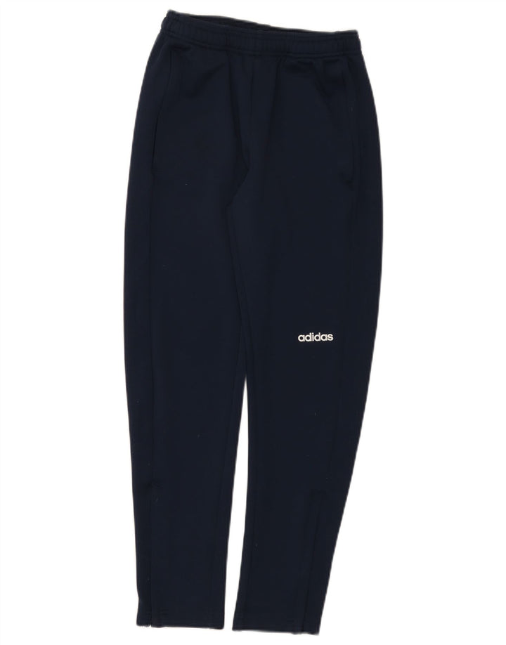 Pantalon de survêtement Adidas Garçon Climalite 11-12 ans Bleu Marine Polyester