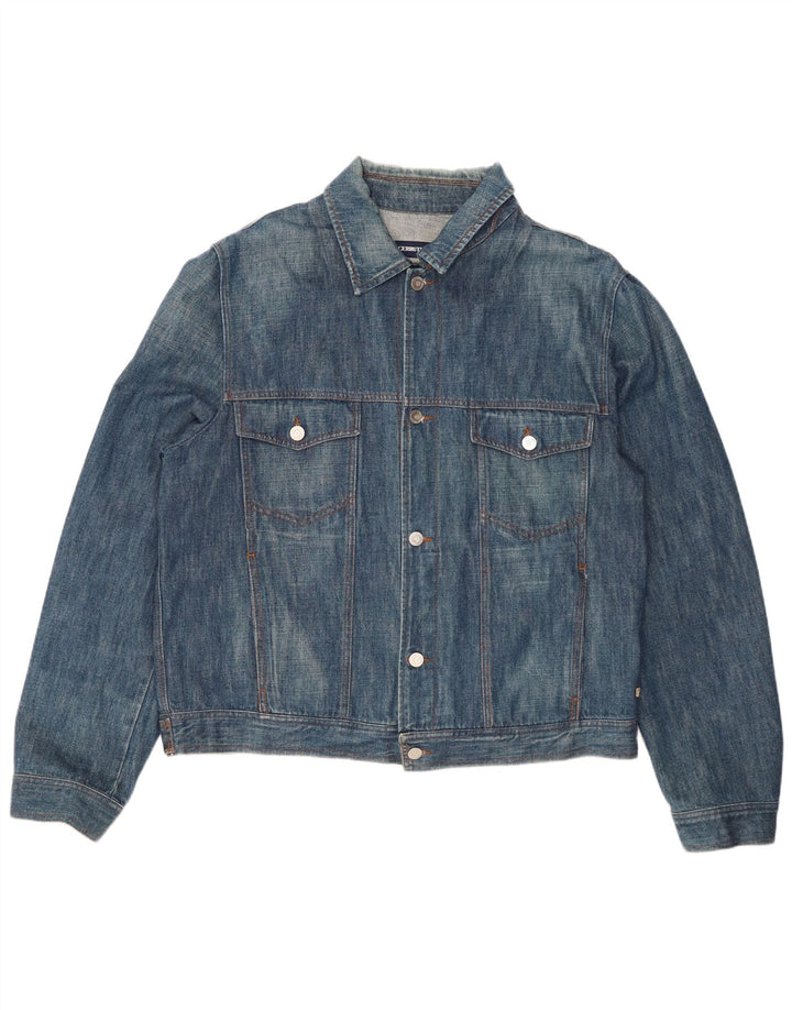 CERRUTI 1881 Veste en Jean Homme UK 44 2XL Bleu Coton