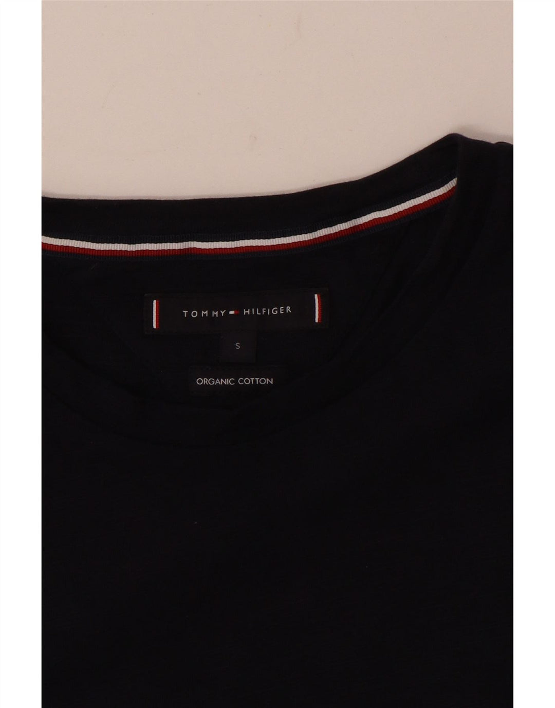 Tommy Hilfiger T-Shirt Homme Haut Petit Bleu Marine Coton