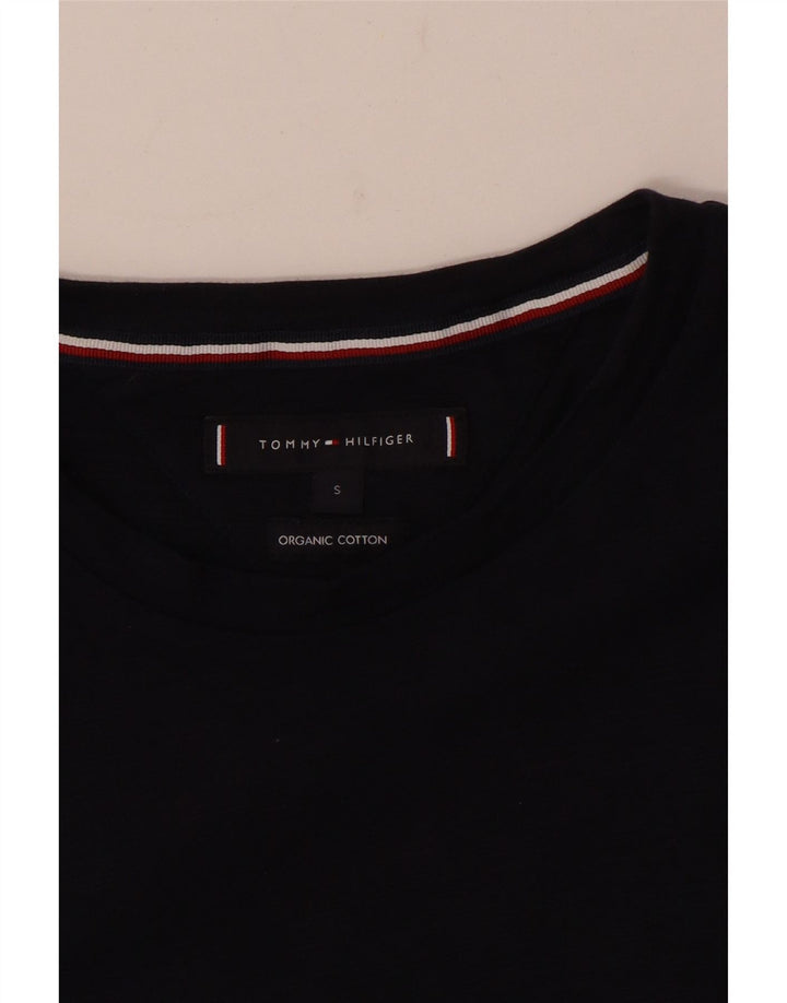Tommy Hilfiger T-Shirt Homme Haut Petit Bleu Marine Coton