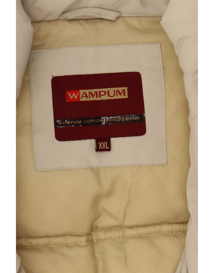 Wampum Veste matelassée pour homme UK 44 2XL Beige Polyester